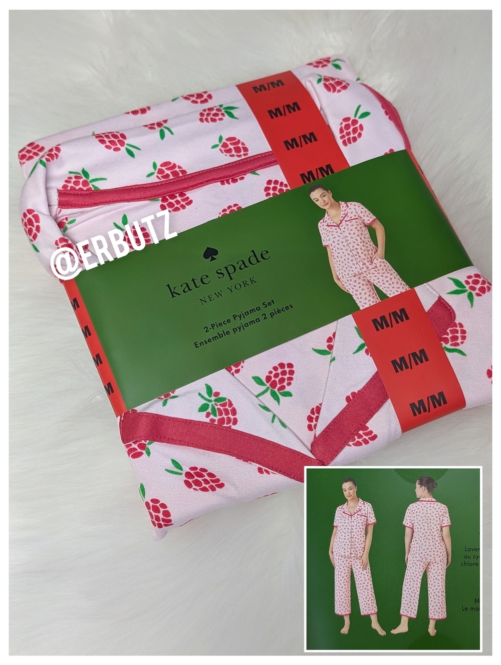 Kate Spade New York Raspberry Design Spring / Summer Pj Set ♠️
